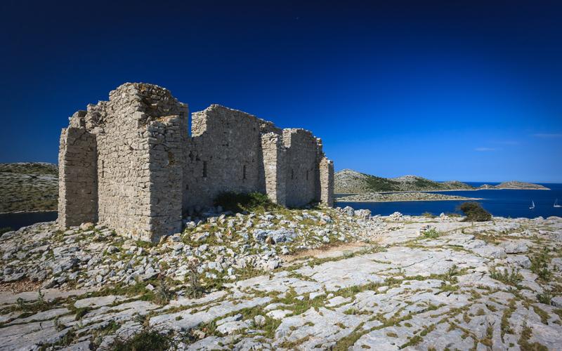 tureta fortress in Kornati Islands - Little White Port, Kornati Islands Accommodation.